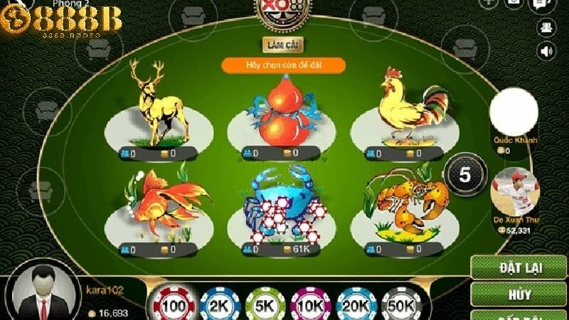 Những chiến thuật chơi game Bầu Cua 